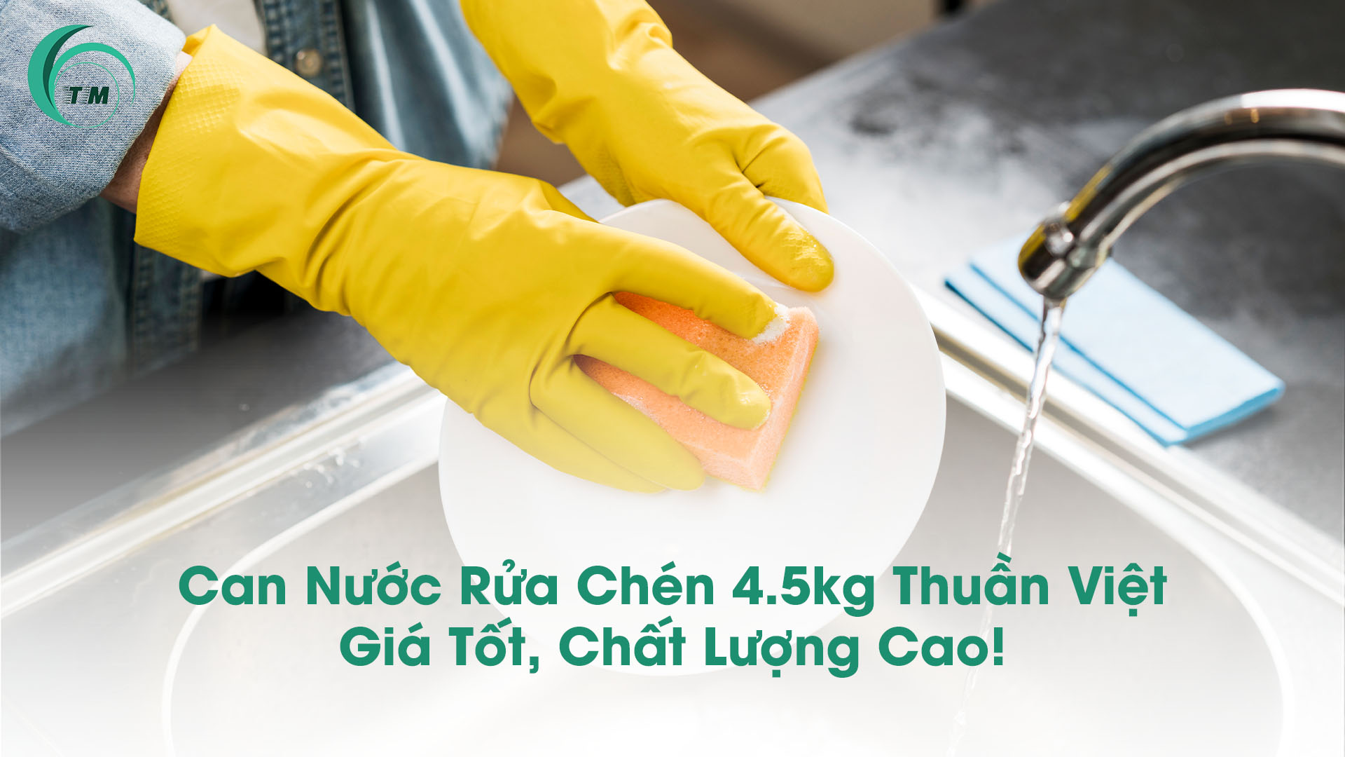 Can Nước Rửa Chén 4.5kg Thuần Việt - Giá Tốt, Chất Lượng Cao!