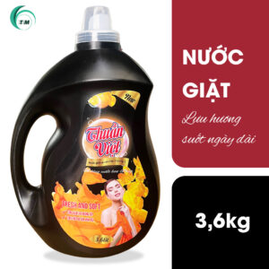 Nước giặt cao cấp 3.6kg Thuần Việt hương nước hoa quyến rũ