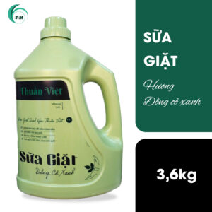Can sữa giặt cao cấp 3.6kg hương đồng cỏ xanh Thuần Việt