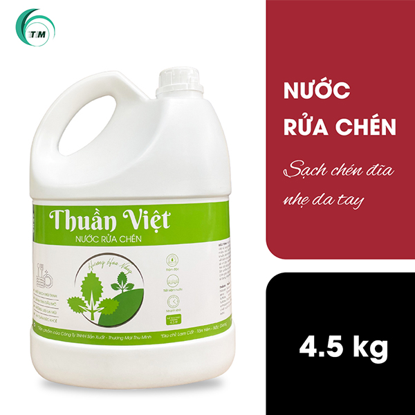 Thông Tin Nước Rửa Chén Cao Cấp 4.5kg Thuần Việt