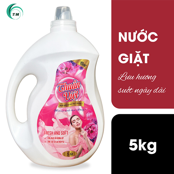 Nước giặt cao cấp 5kg Thuần Việt