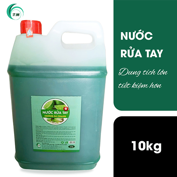 Can nước rửa tay Thuần Việt 10l