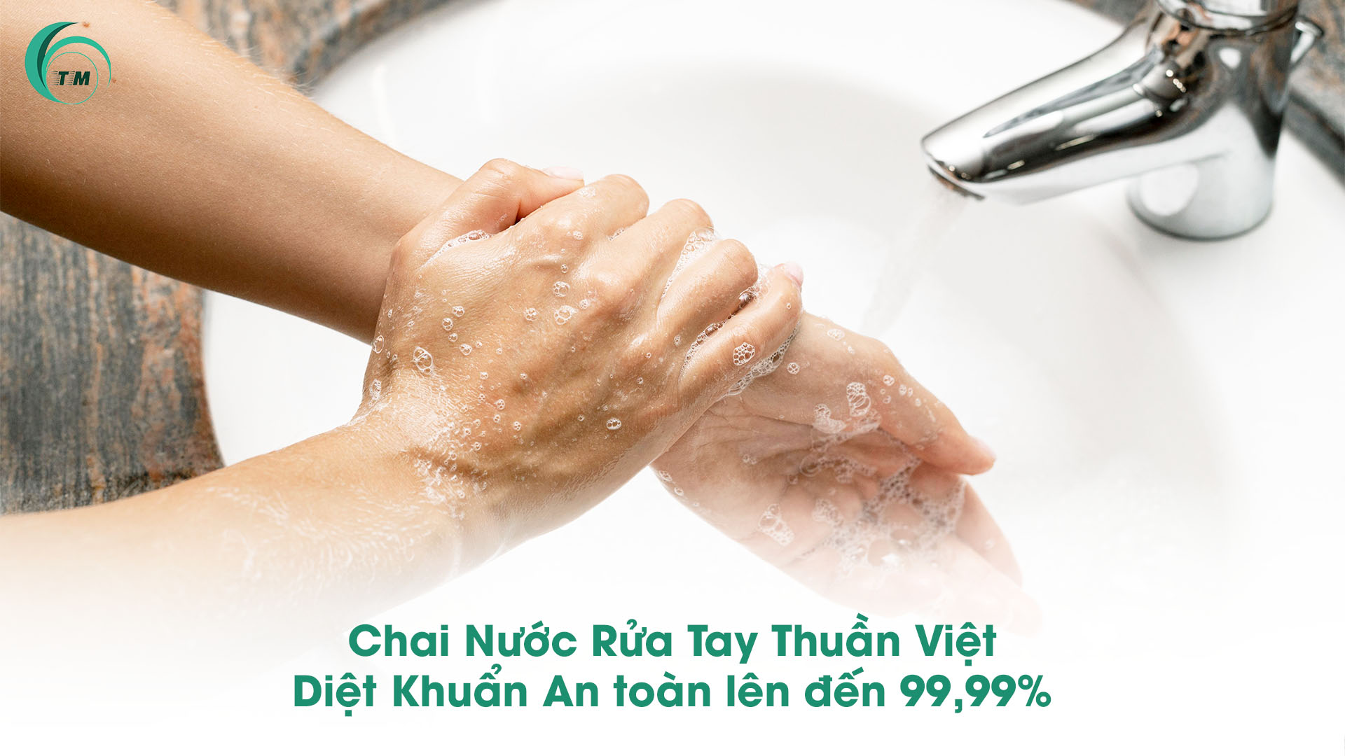 Chai Nước Rửa Tay Thuần Việt - Diệt Khuẩn An toàn lên đến 99,99%