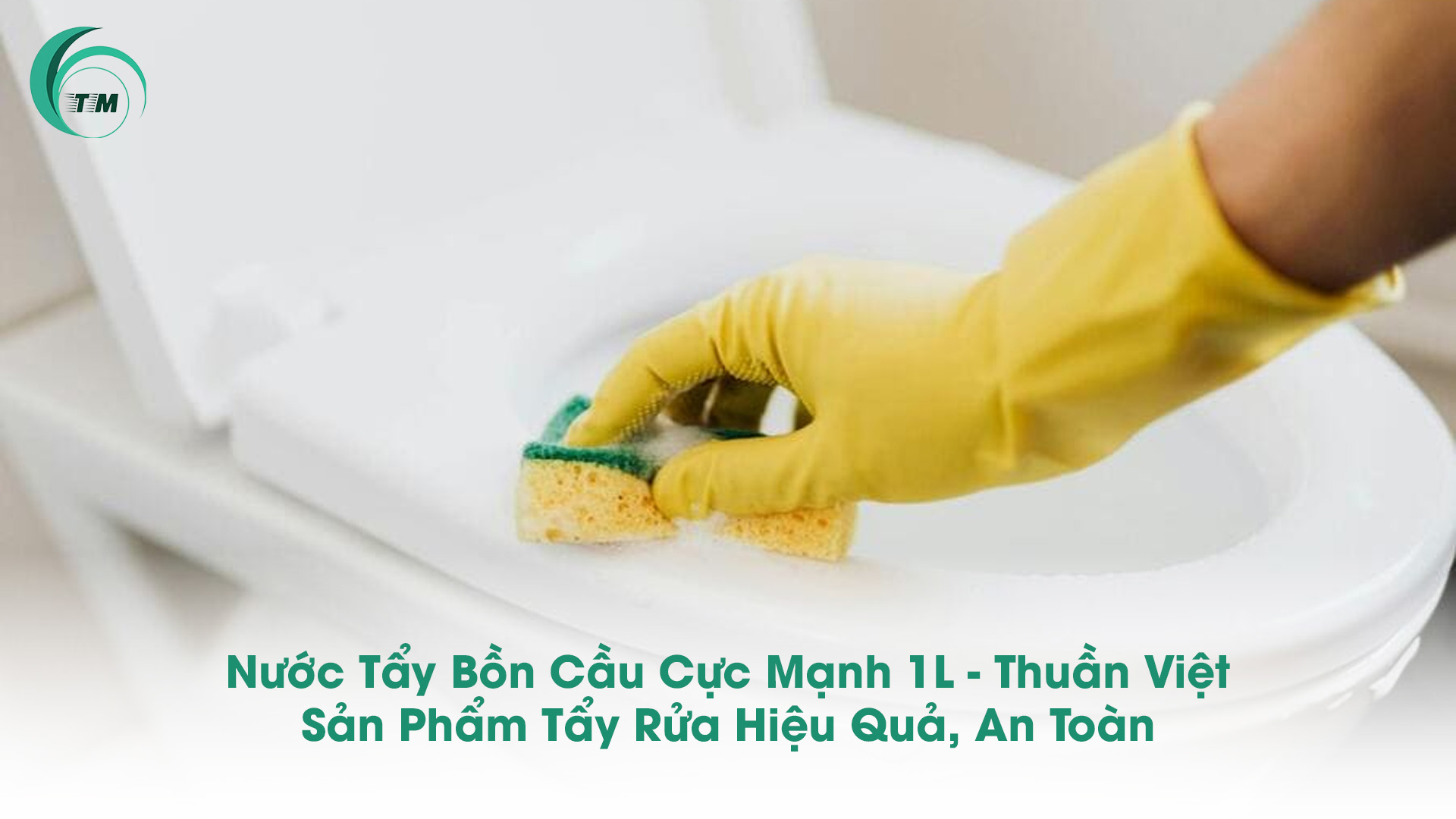 Nước Tẩy Bồn Cầu Cực Mạnh 1L - Thuần Việt: Sản Phẩm Tẩy Rửa Hiệu Quả, An Toàn 