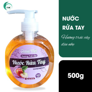 Nước rửa tay 500g Thuần Việt hương trái cây, dịu nhẹ, bảo vệ da tay.