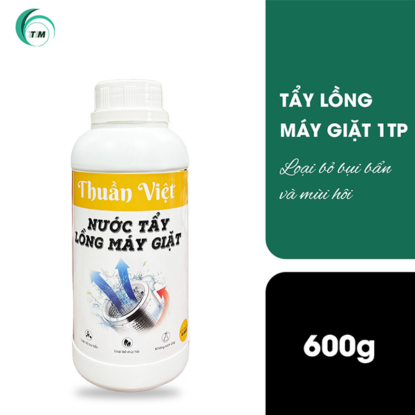 Nước tẩy lồng máy giặt 1 thành phần Thuần Việt